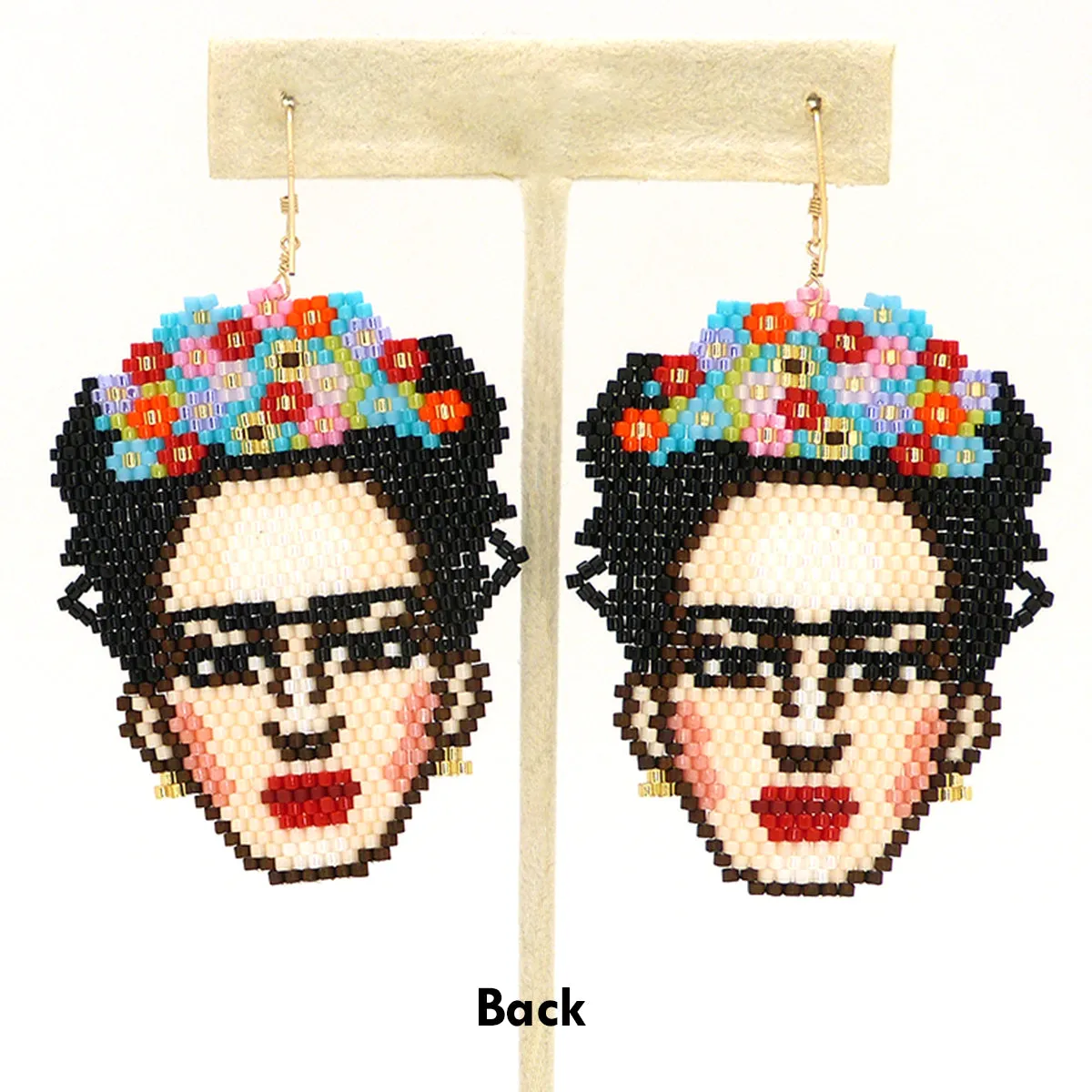 14K Gold Filled Frida Kahlo Inspire Earrings by bara boheme