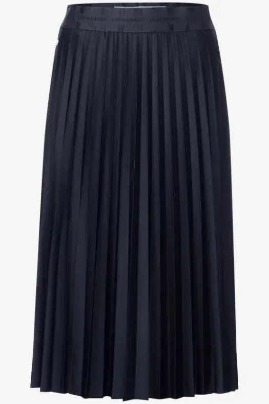 361428- Pleated Navy Skirt - Street One