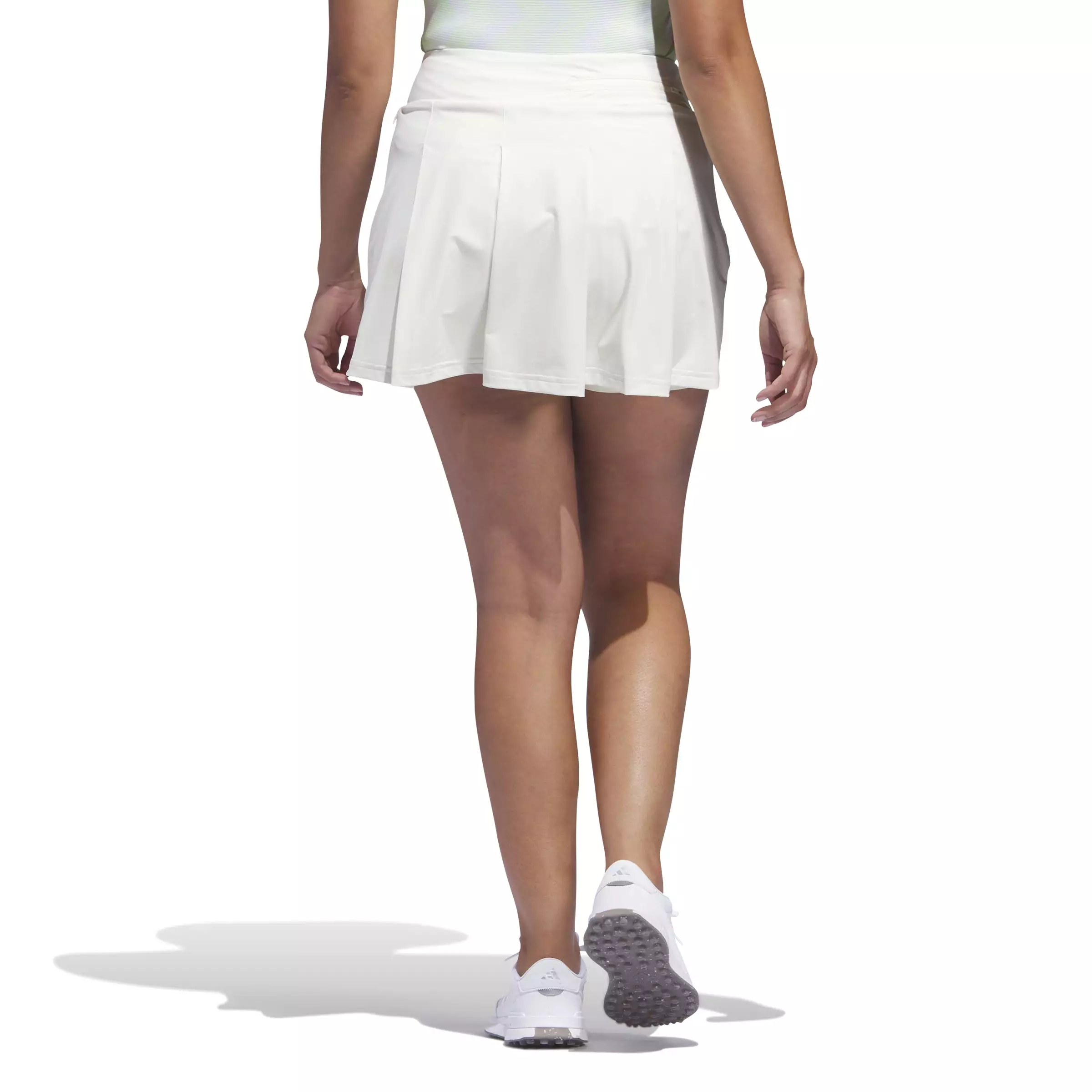 adidas Golf Women's Ultimate365 Tour Pleated Skort - Ivory SS24