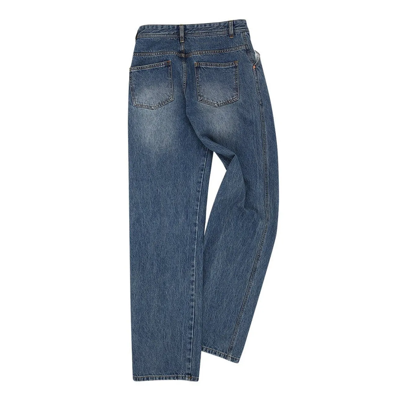 Andersson Bell Wave Wide Leg Jeans 'Washed Blue'