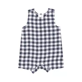 Angel Dear - Gingham Navy Sleeveless Jon Jon