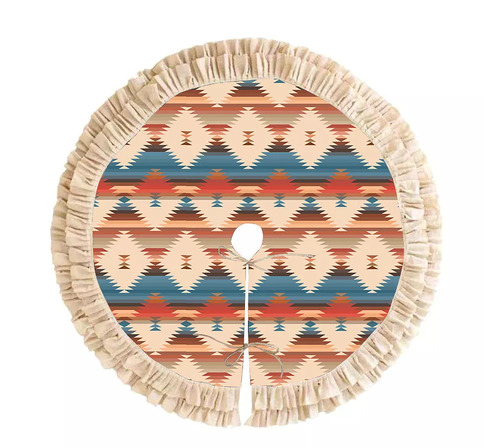 Aztec Christmas Tree Skirt