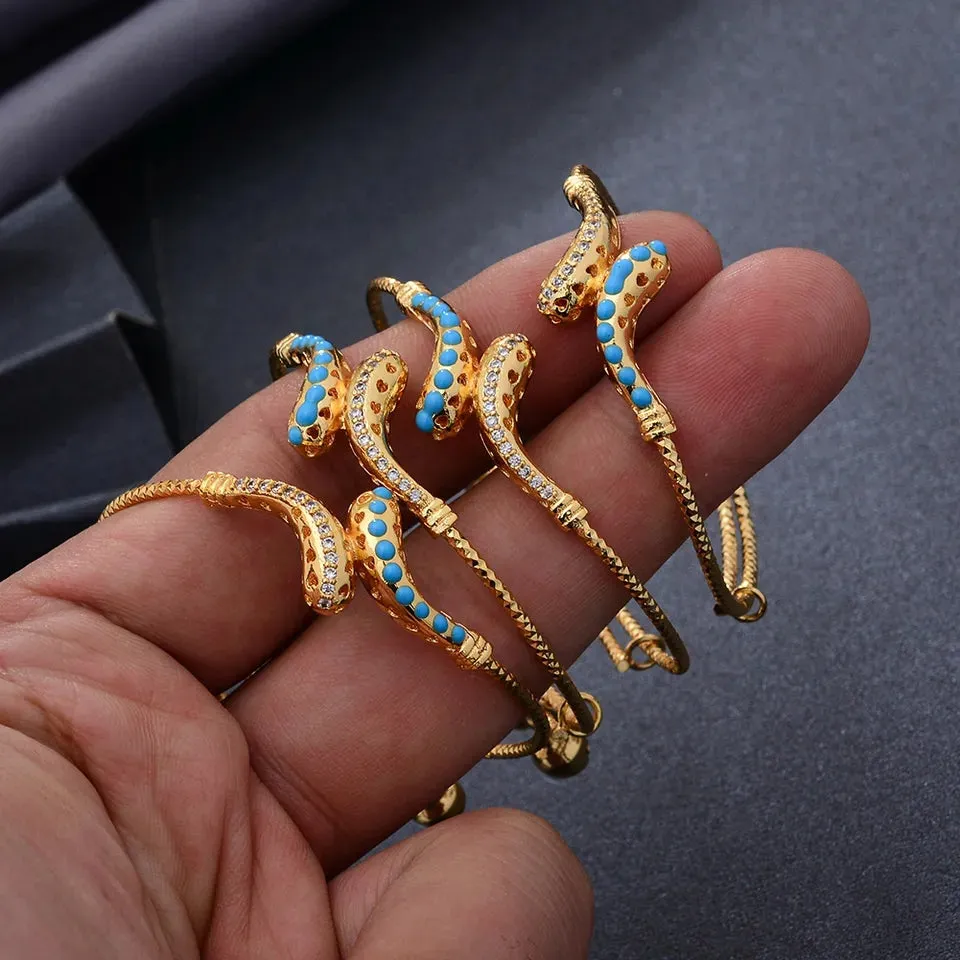 Baby Bracelet, Gold Plated Bangles For  2-10 Years Old Girls