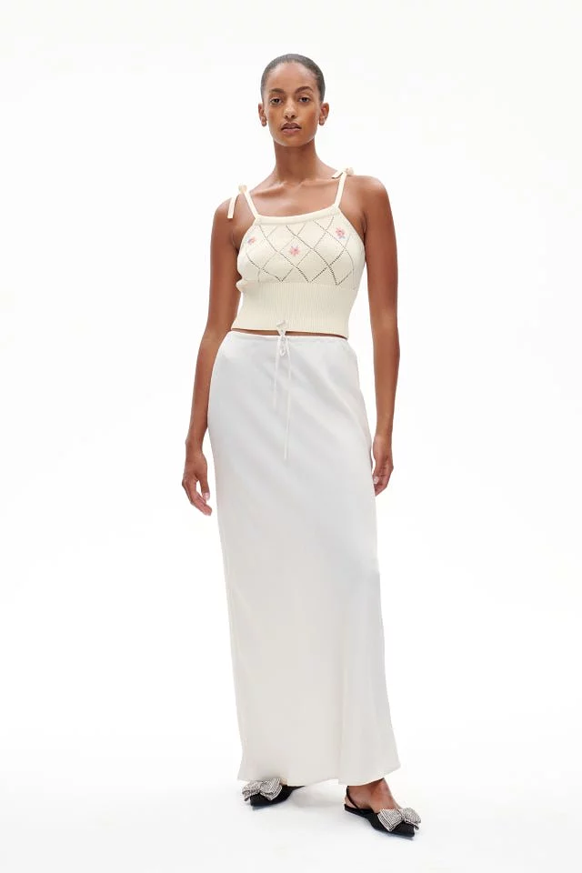 Baum Skirt SINAIA White sand