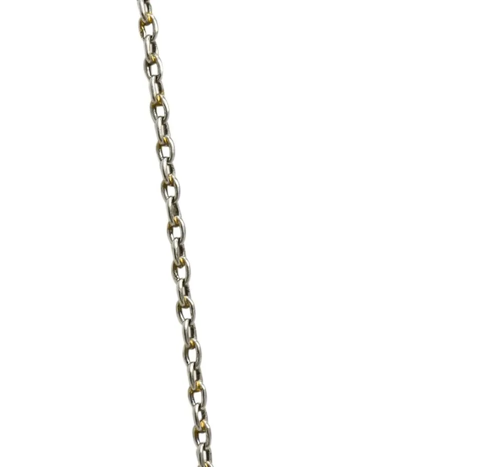 Belle poque  Enamel Diamond Platinum-Topped 18 Karat Gold French Lariat Pendant Necklace