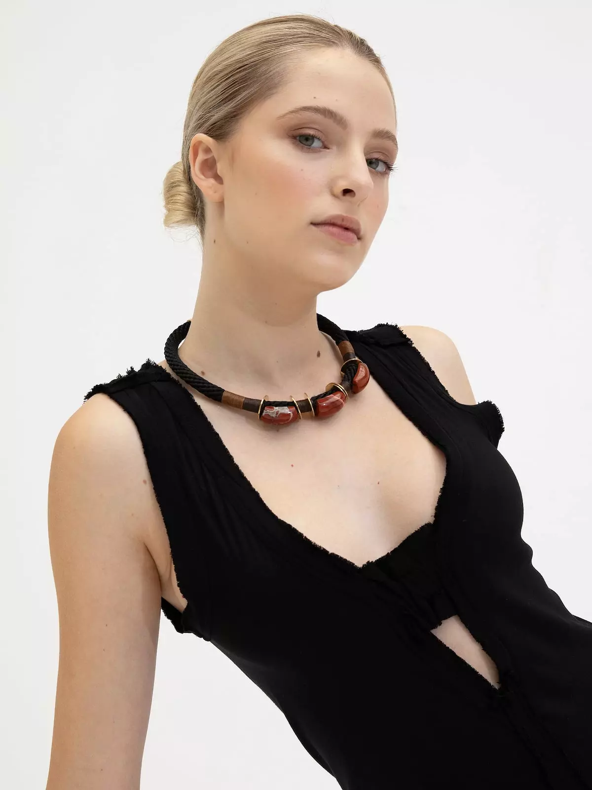 Black & Red Jasper Inanna Choker