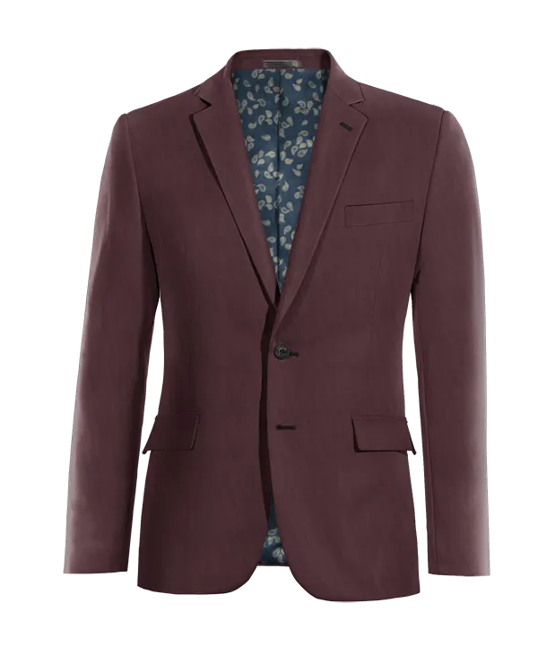  Blazer burdeos esencial