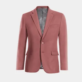  Blazer rosa elástica esencial