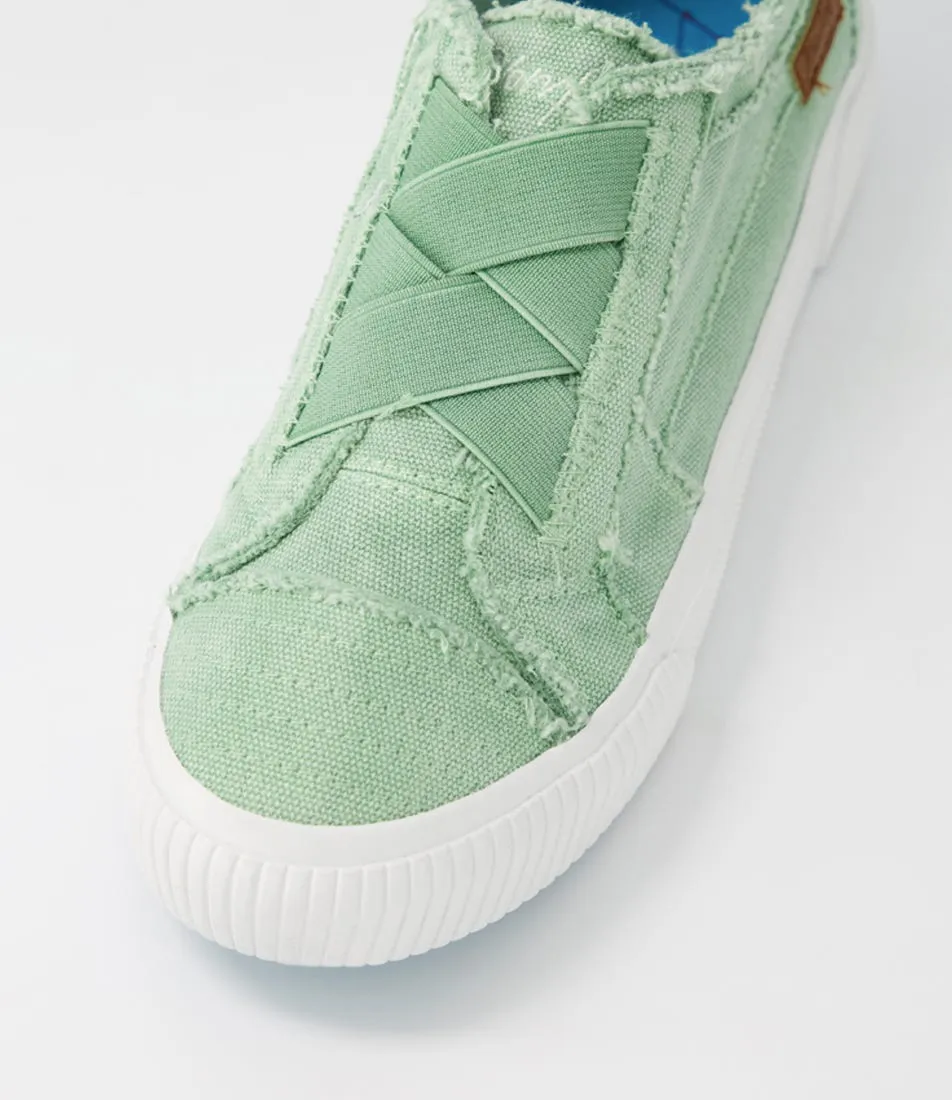 BLOWFISH Create Celadon Canvas Sneakers