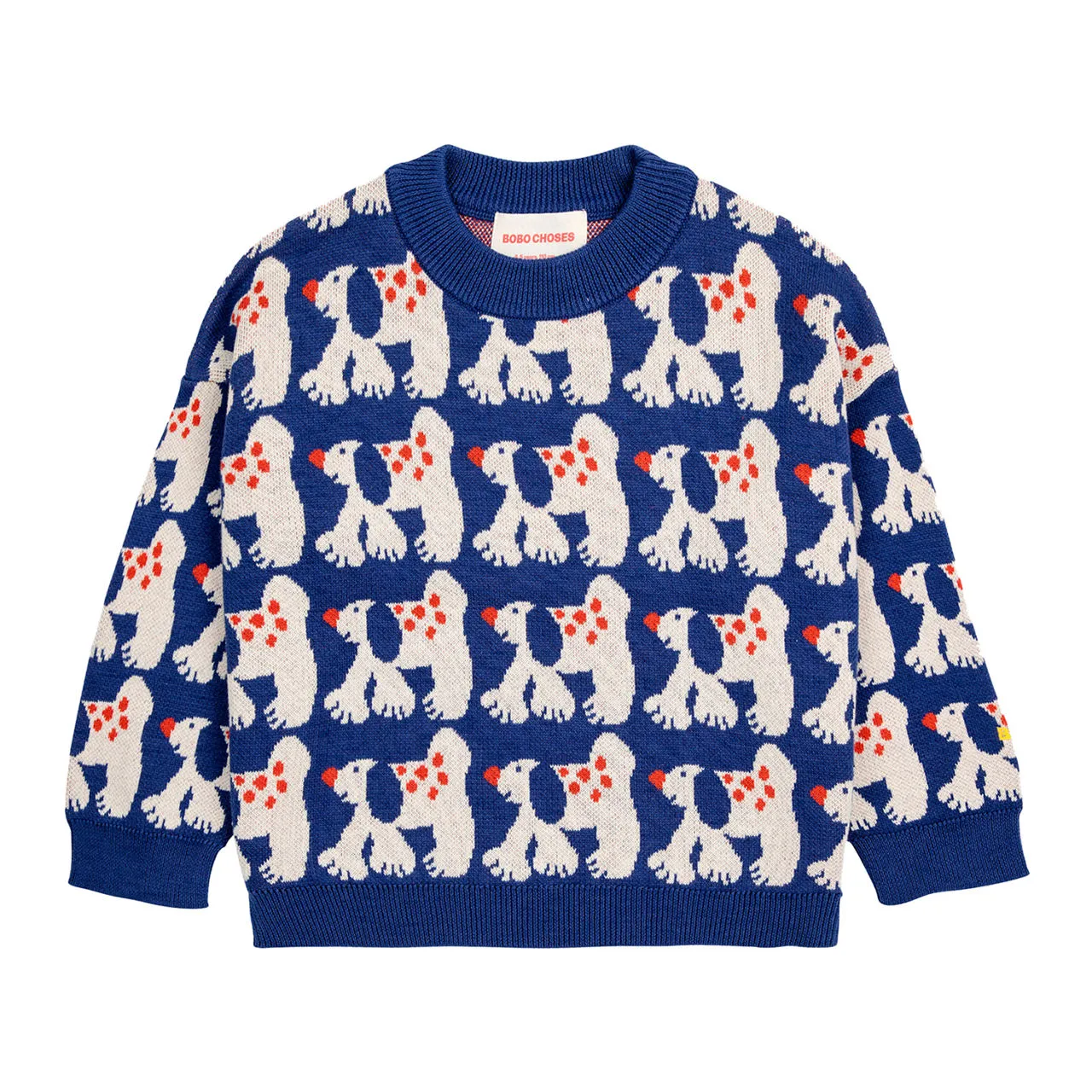 BOBO CHOSES Fairy Dog Logo Sweater - Blue