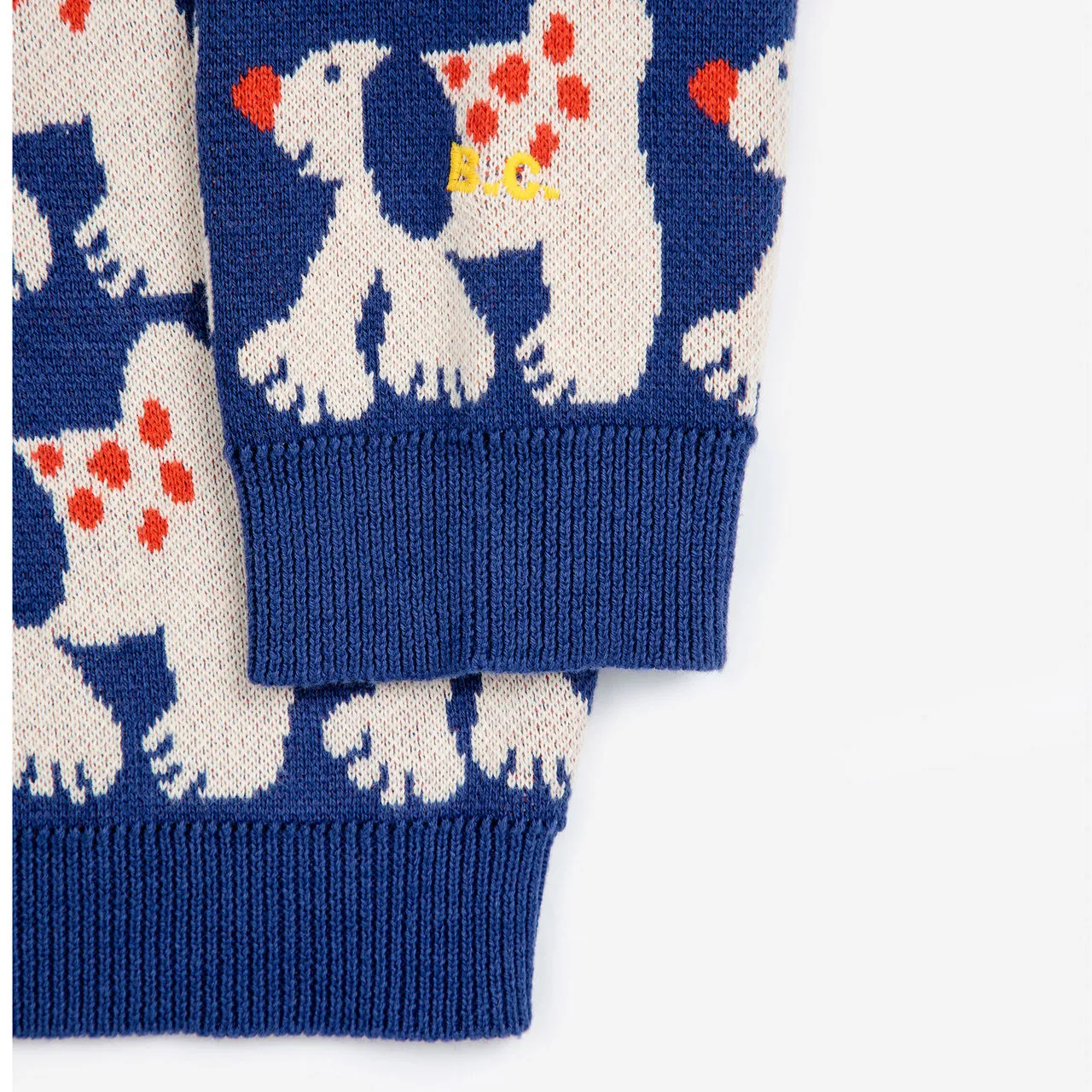 BOBO CHOSES Fairy Dog Logo Sweater - Blue