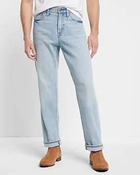 Bootcut Light Wash Stretch Jeans