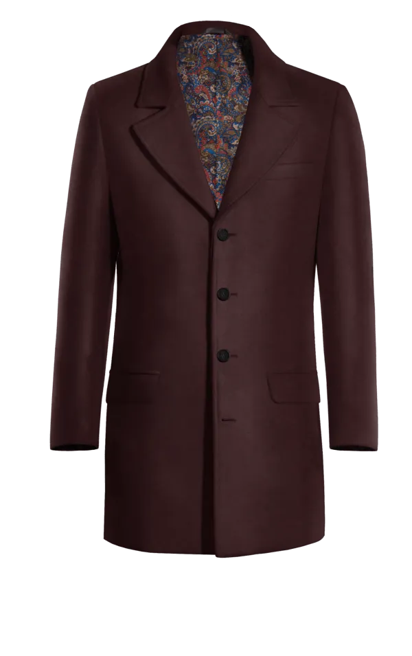 Burgundy Coat