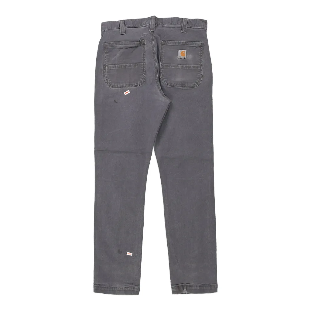 Carhartt Jeans - 33W 34L Grey Cotton