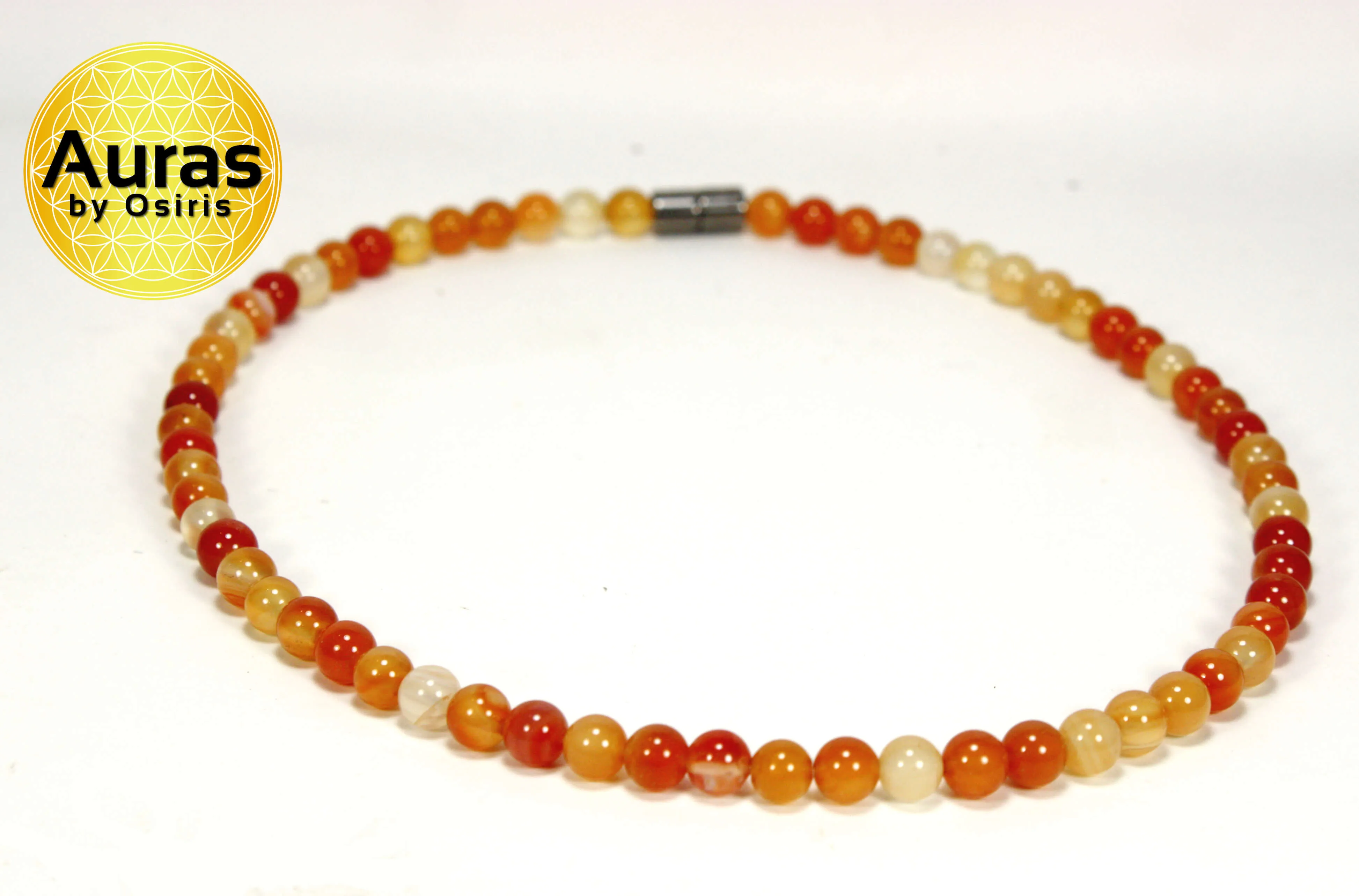 Carnelian Necklace (6mm Small Beads)