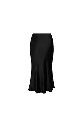 Catherine Gee Siena Slip Skirt - Black