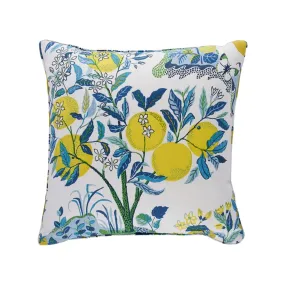 Citrus Garden Pillow - Pool - 22x22