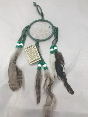 CM Navajo handcrafted Dream Catcher 3”