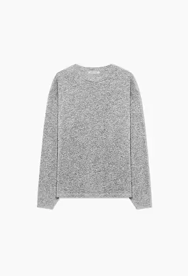 Co-Mix Cropped LS Tee / Grey