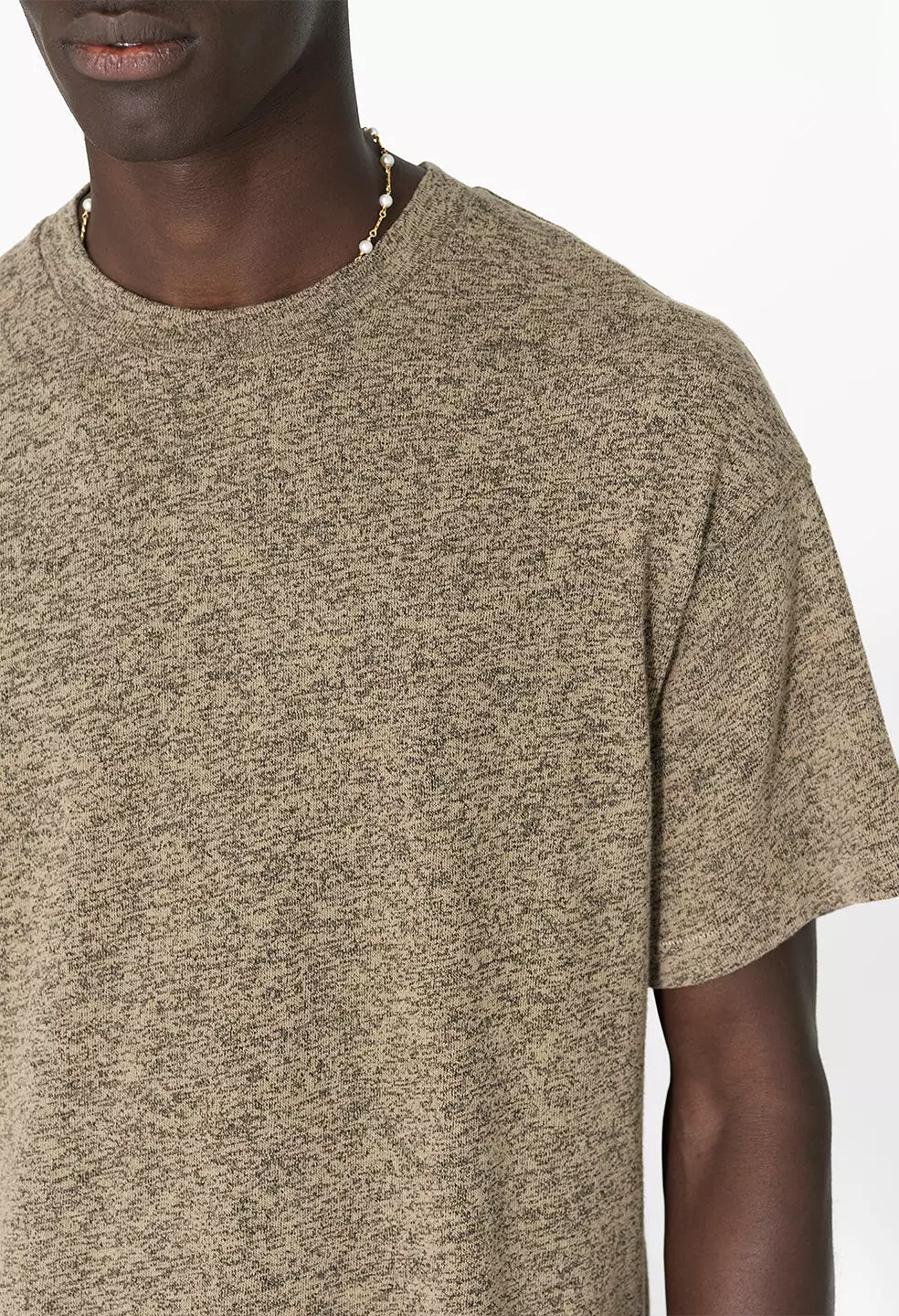 Co-Mix Cropped Tee / Desert Sand