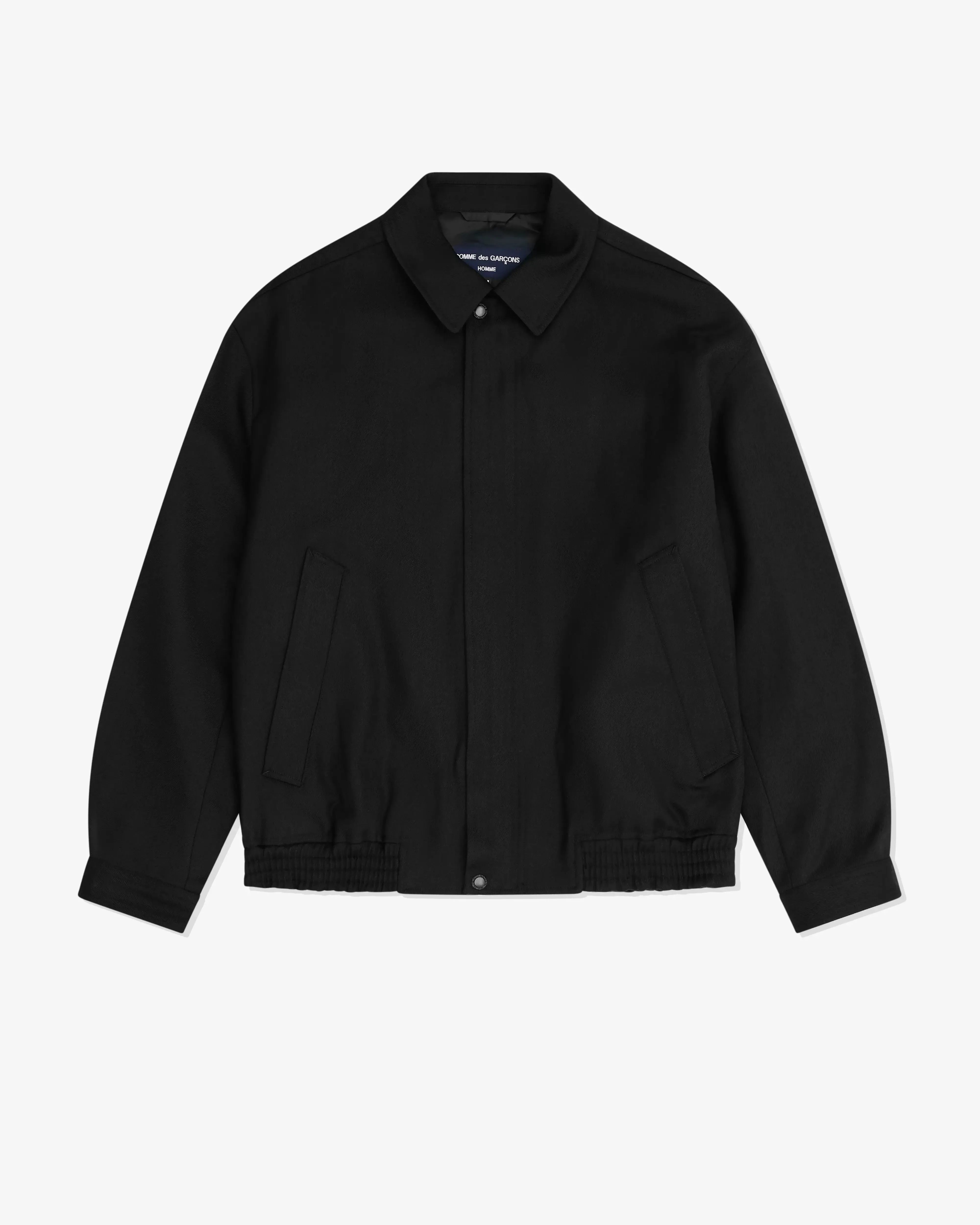 Comme des Garçons Homme Men's Harrington Jacket  Black