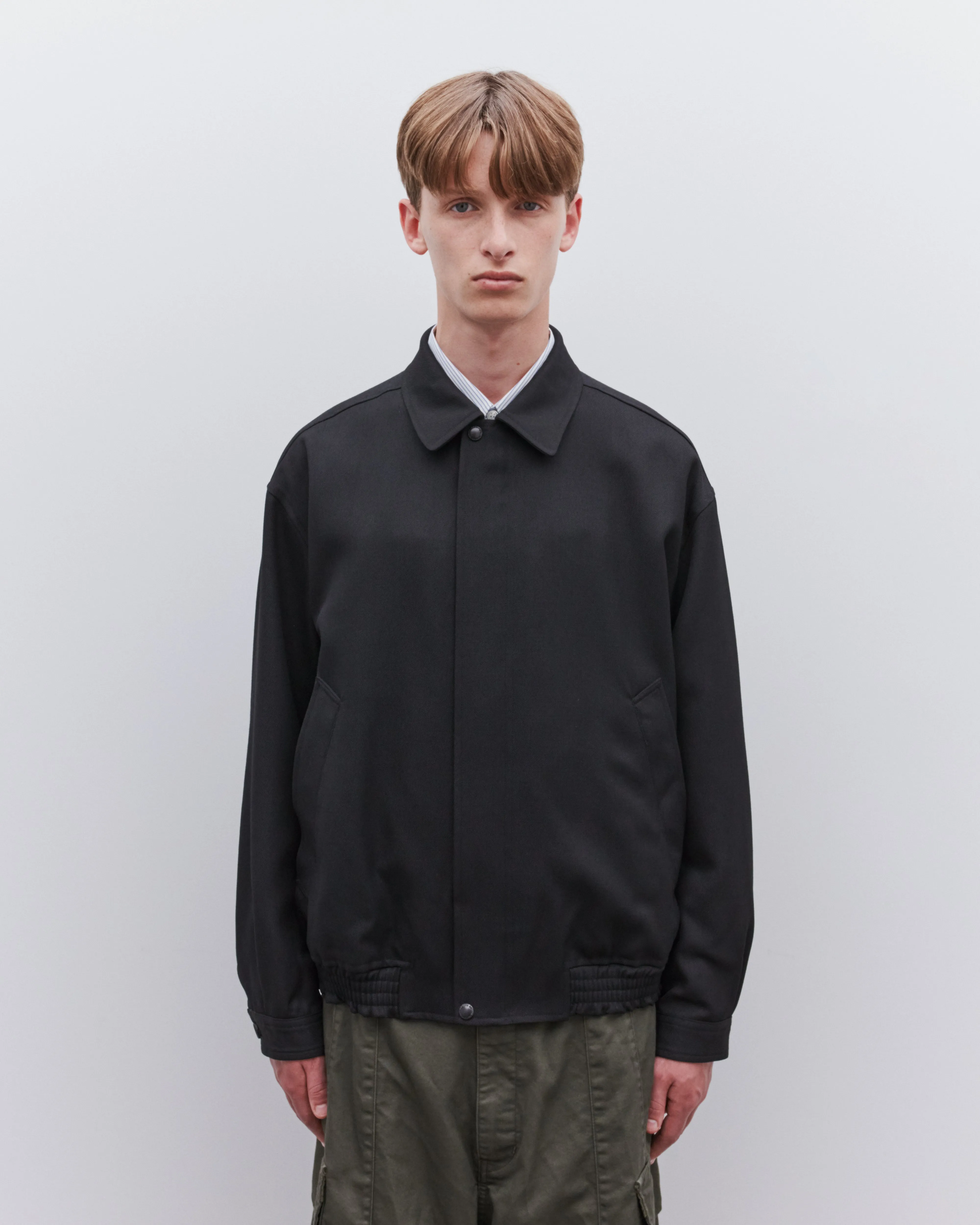 Comme des Garçons Homme Men's Harrington Jacket  Black