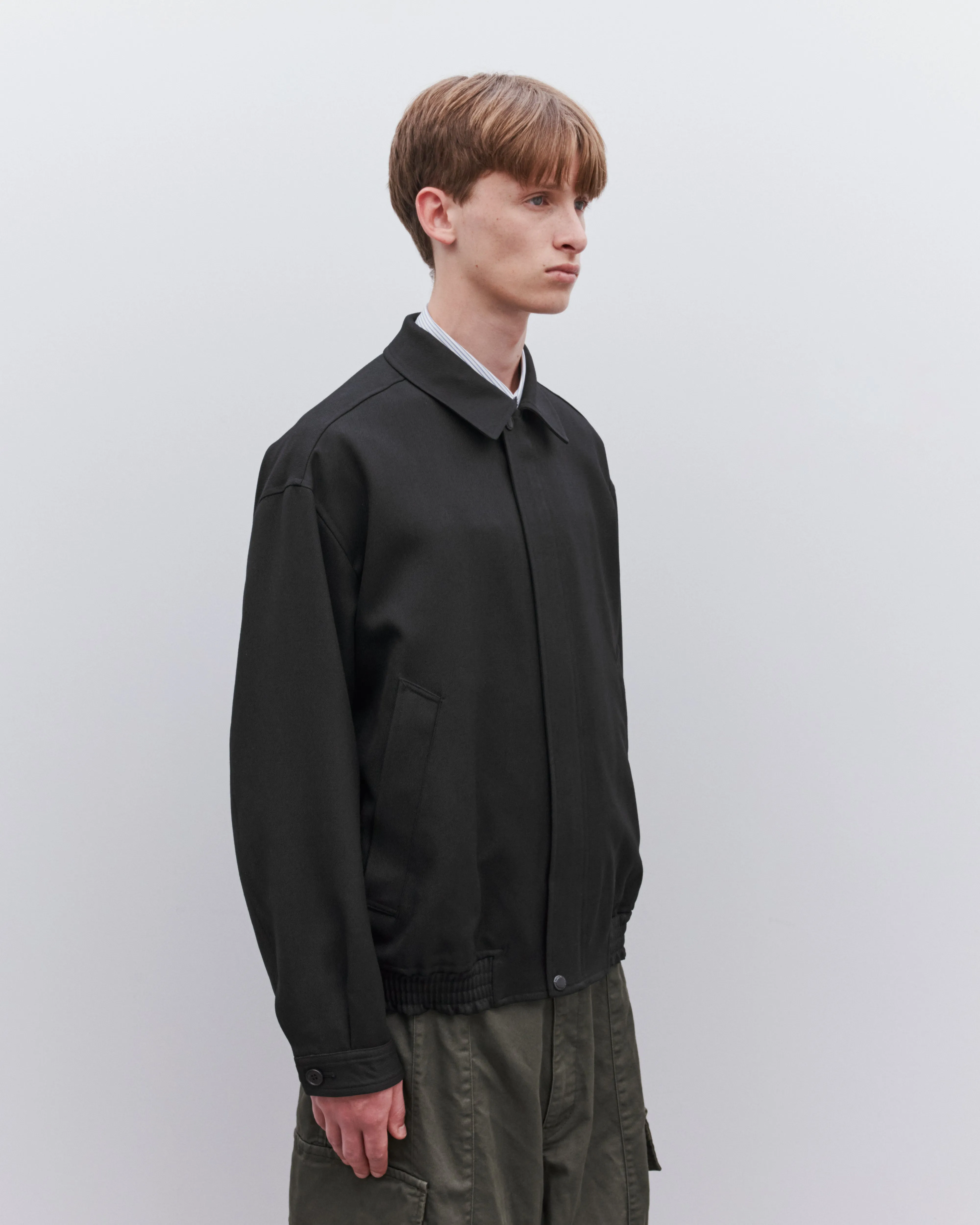 Comme des Garçons Homme Men's Harrington Jacket  Black