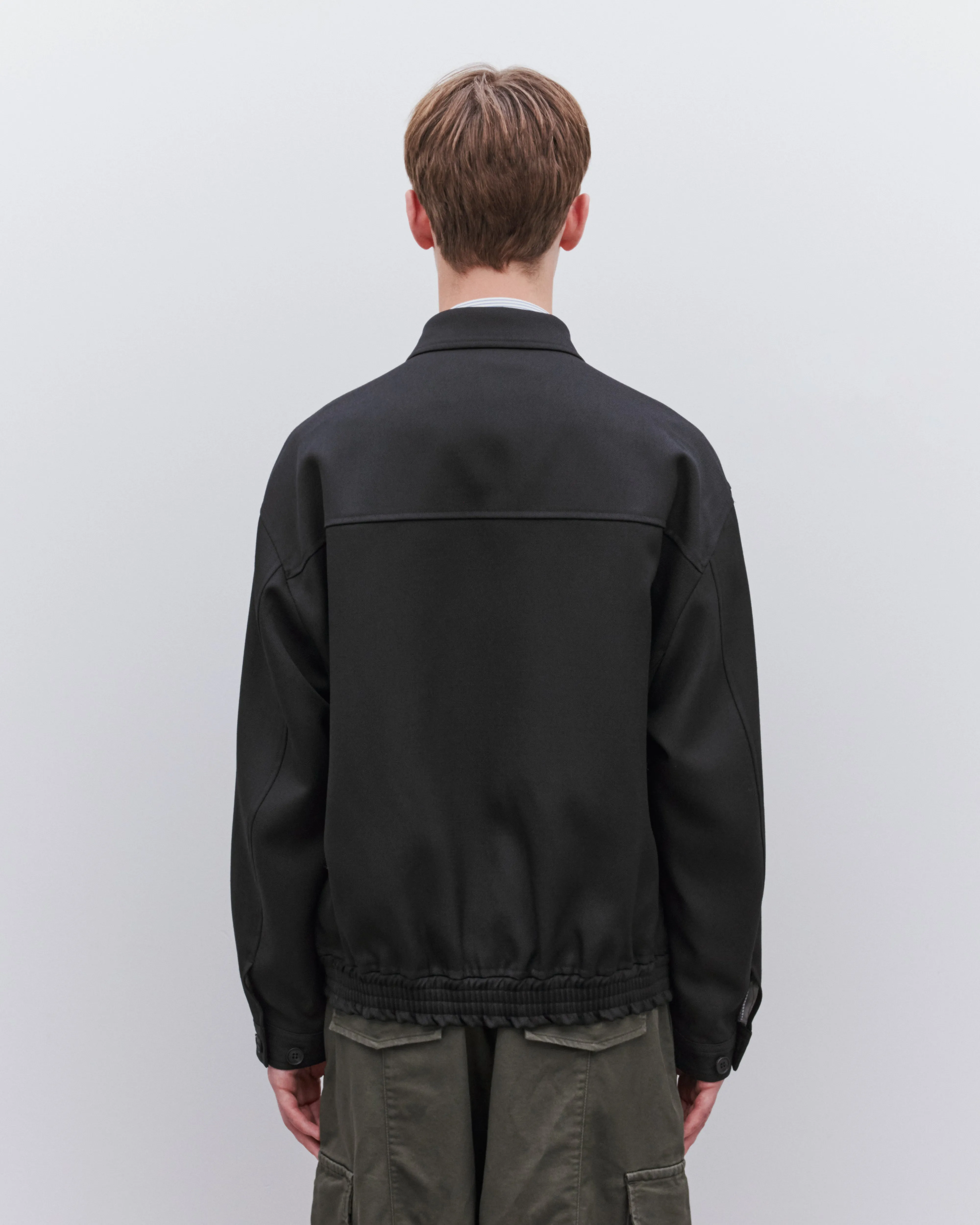 Comme des Garçons Homme Men's Harrington Jacket  Black