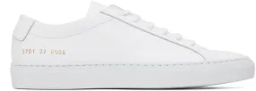 Common Projects White Achilles Low Sneakers