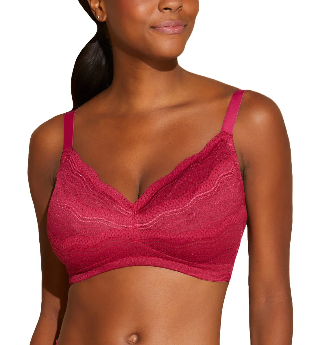 Cosabella Dolce CURVY Bralette (DOLCE1310) - Deep Ruby