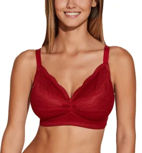 Cosabella Dolce CURVY Bralette (DOLCE1310) - Sindoor Red