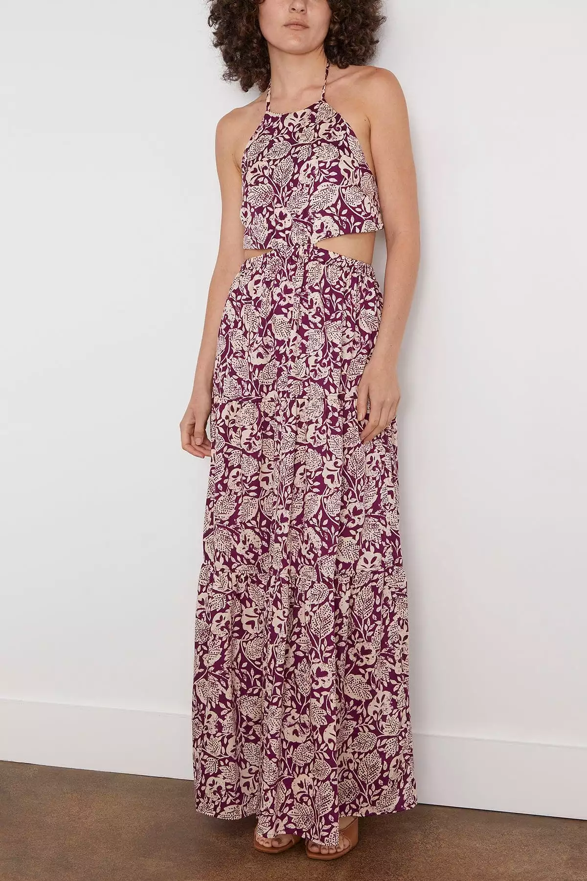 Costa Dress in Plum