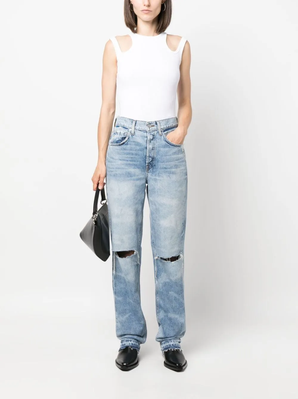 Cotton Citizen    Cotton Citizen Relaxed Fit Denim Jeans