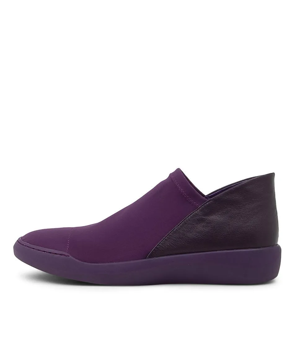 DJANGO & JULIETTE Katiss Purple Fabric Sneakers