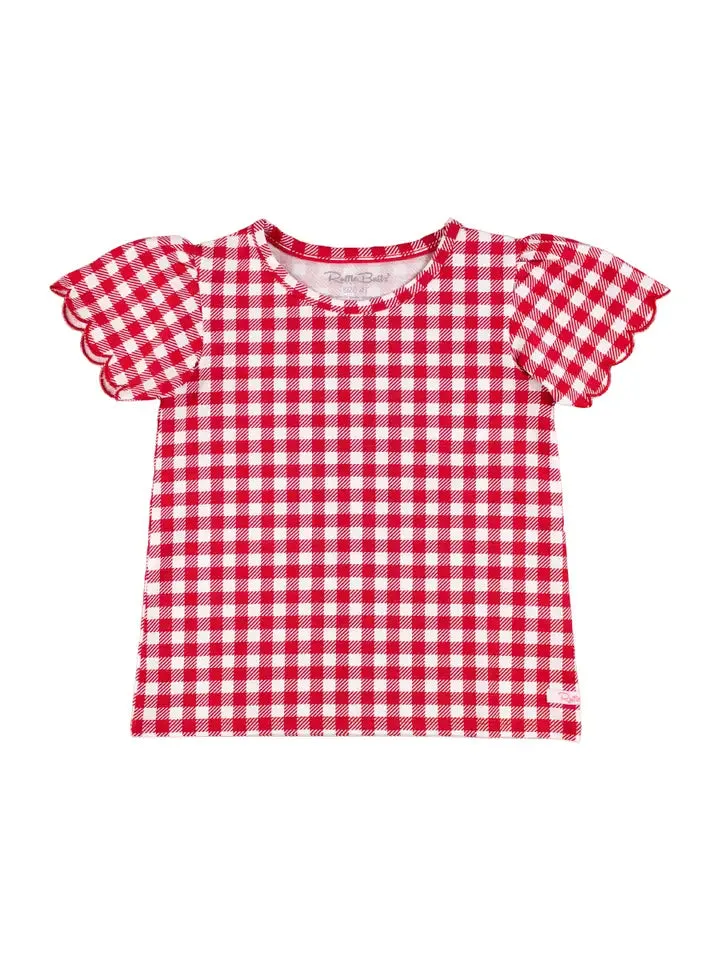 Freedom Gingham Top | Red