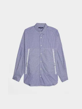 Gingham Check Shirt, Blue