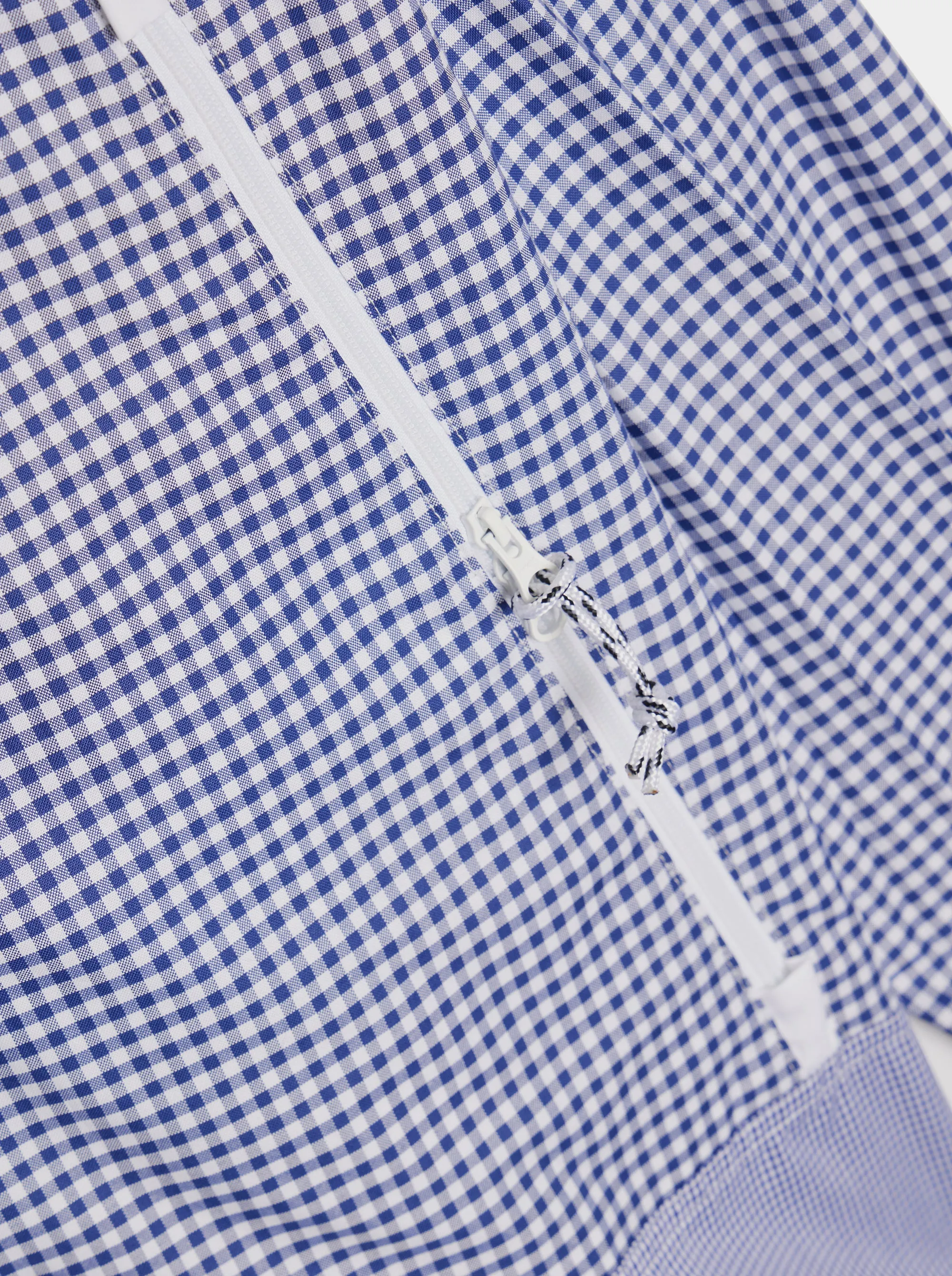 Gingham Check Shirt, Blue