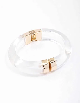 Gold Large Wrist Cuff