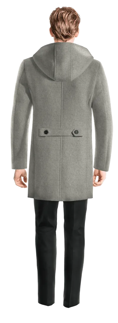 Gray Duffle coat