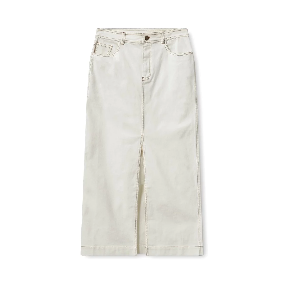 H2OFagerholt Classic jeans skirt Cream White