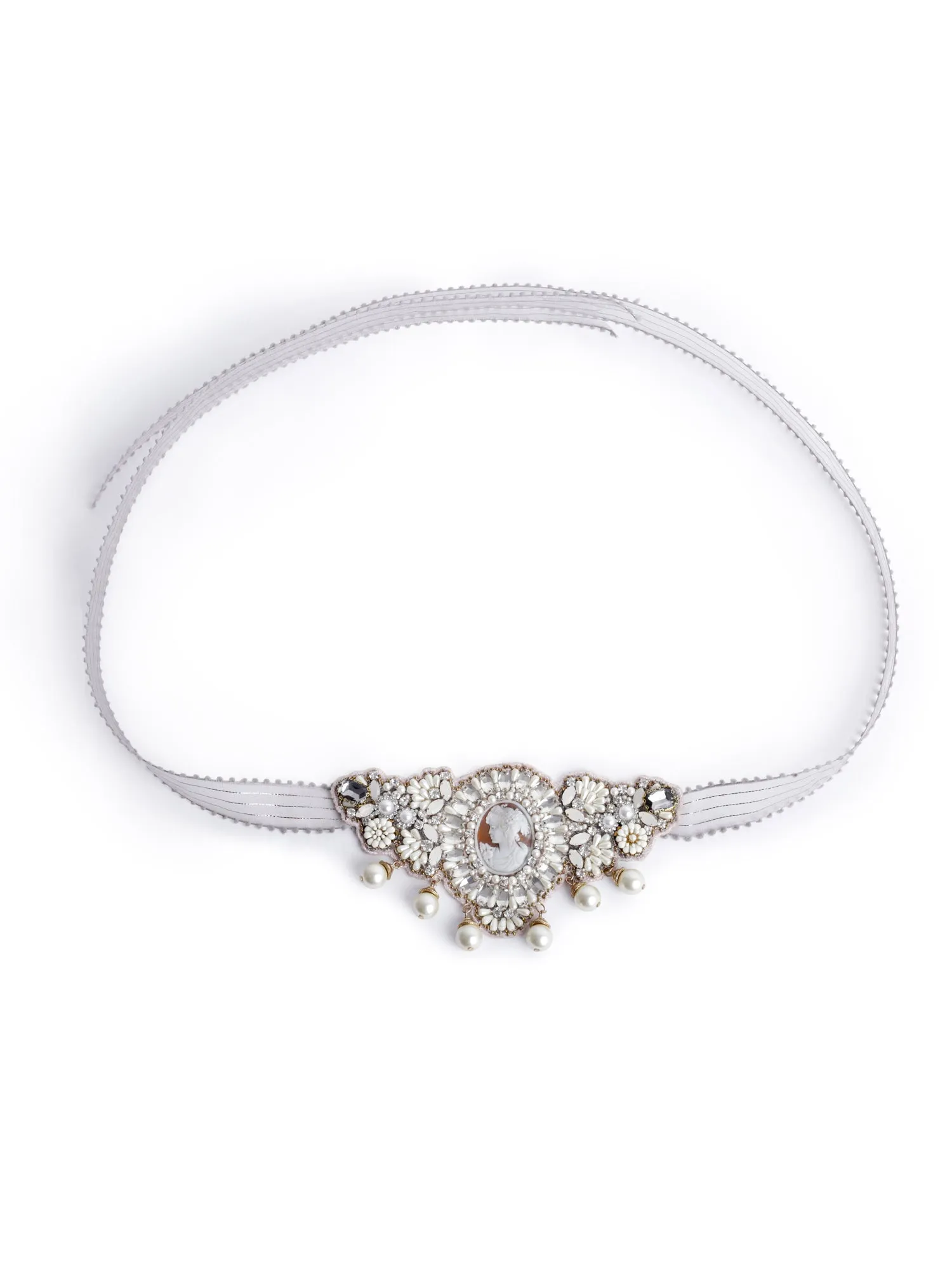 Handcrafted Jeweled Choker