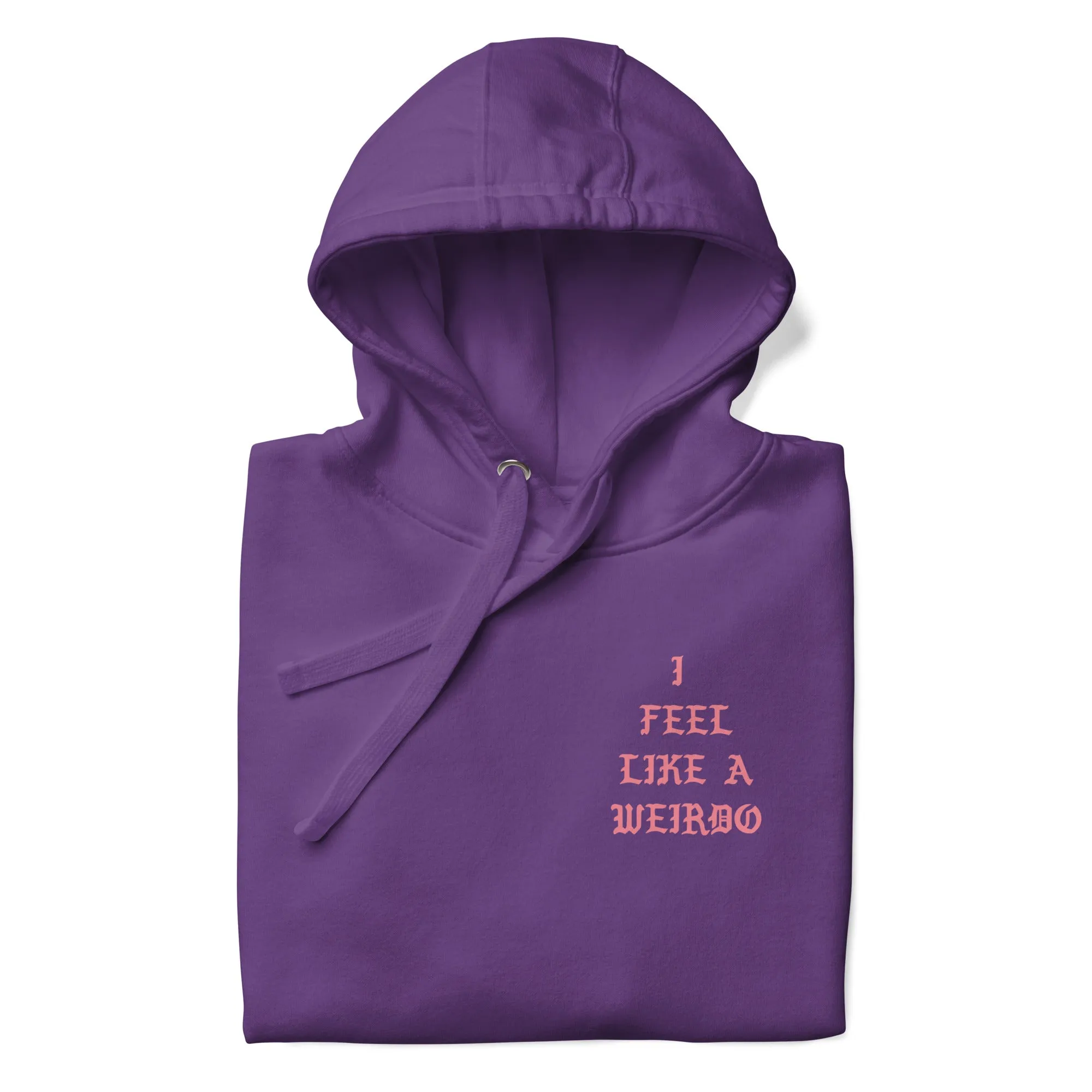 I Feel Like a Weirdo Hoodie | Purple