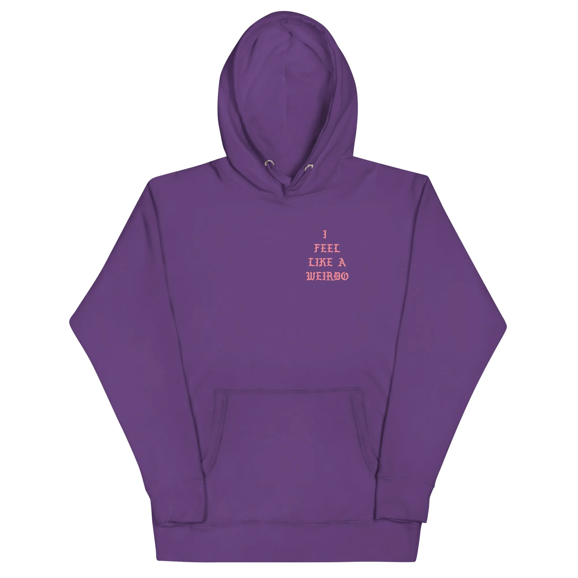 I Feel Like a Weirdo Hoodie | Purple