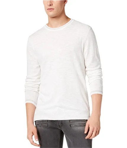 I-N-C Mens Contrast-Trim Pullover Sweater