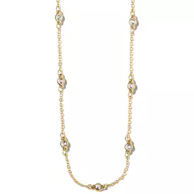 Illumina Petite Collar Necklace-Gold