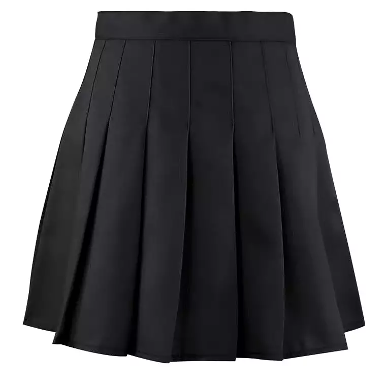 JAPANESE CUTE BLACK PLEATED SKIRT BY70170