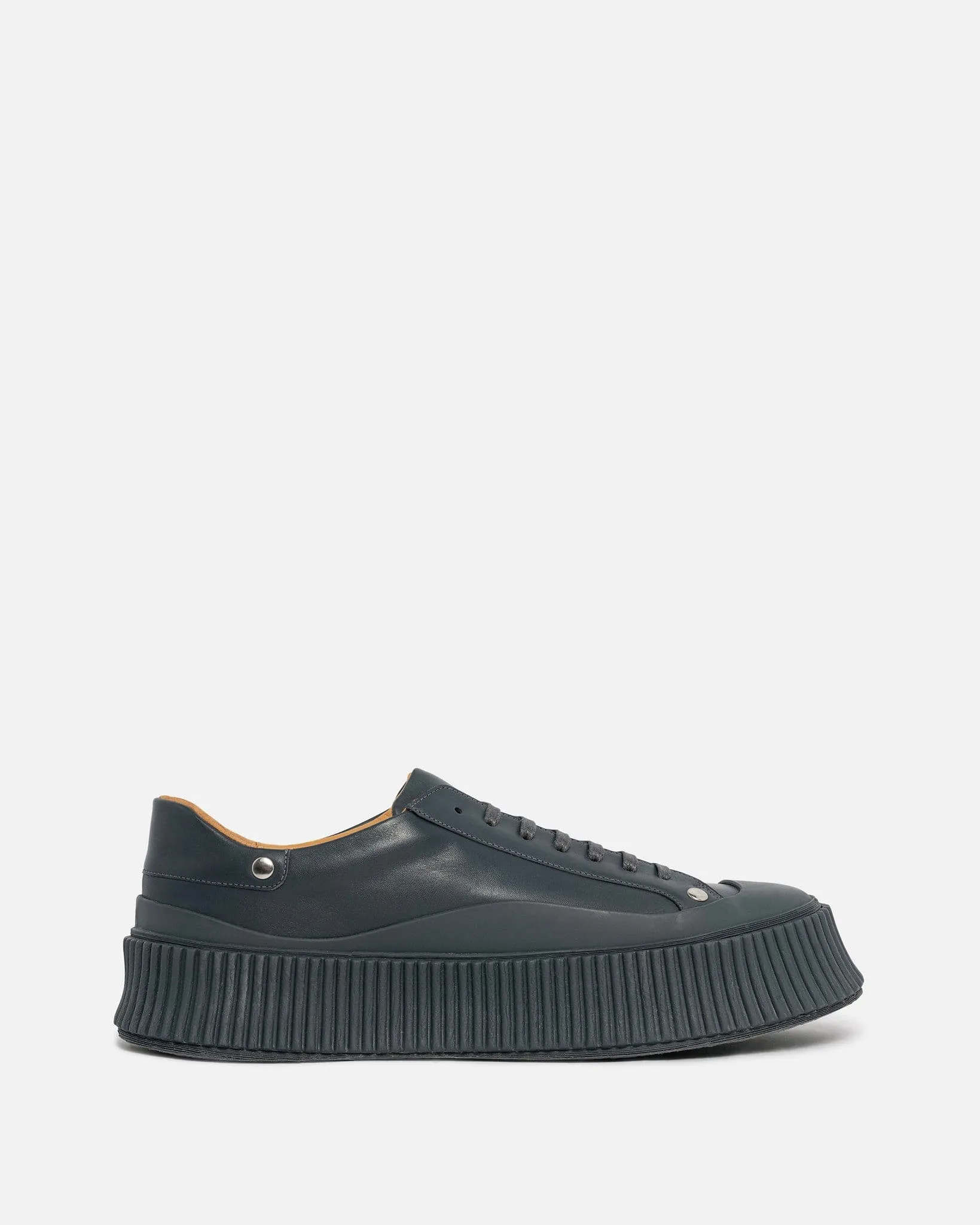 Jil Sander Rivet Sneakers in Fog