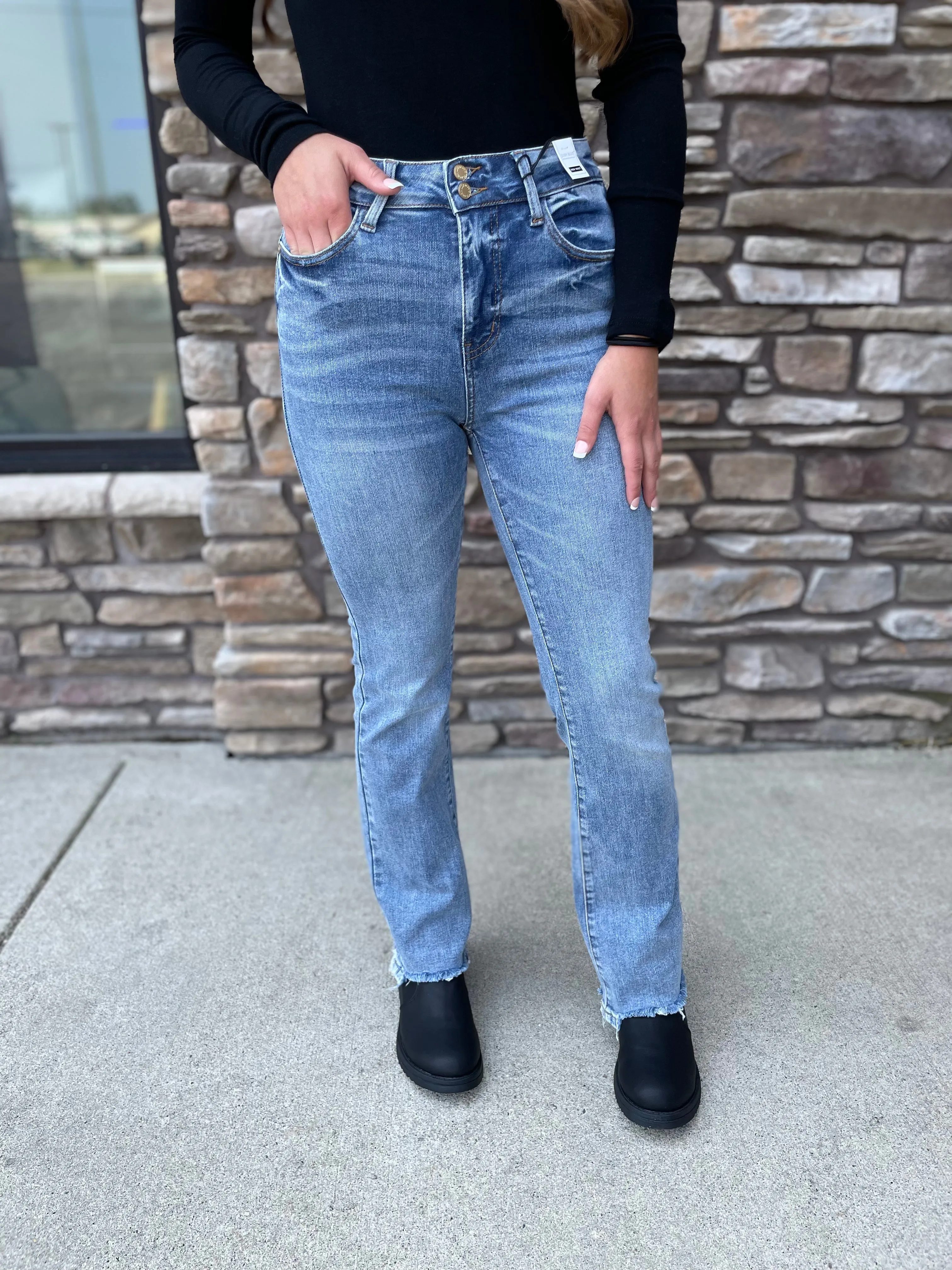 Judy Blue | High Waist Bootcut | Medium Wash