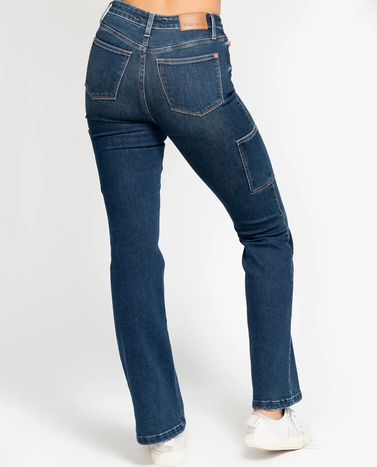 Judy Blue High Waist Cargo Bootcut Jean