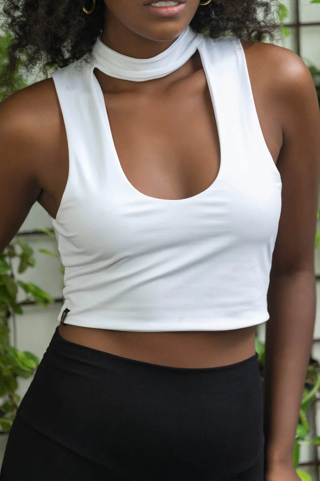 Kenya Choker Crop Top